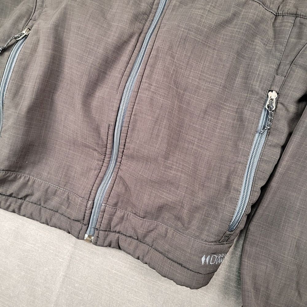 Black Diamond Full Zip Mock Neck Jacket Fleece Lined Black Mens Size Medium - Picture 7 of 10